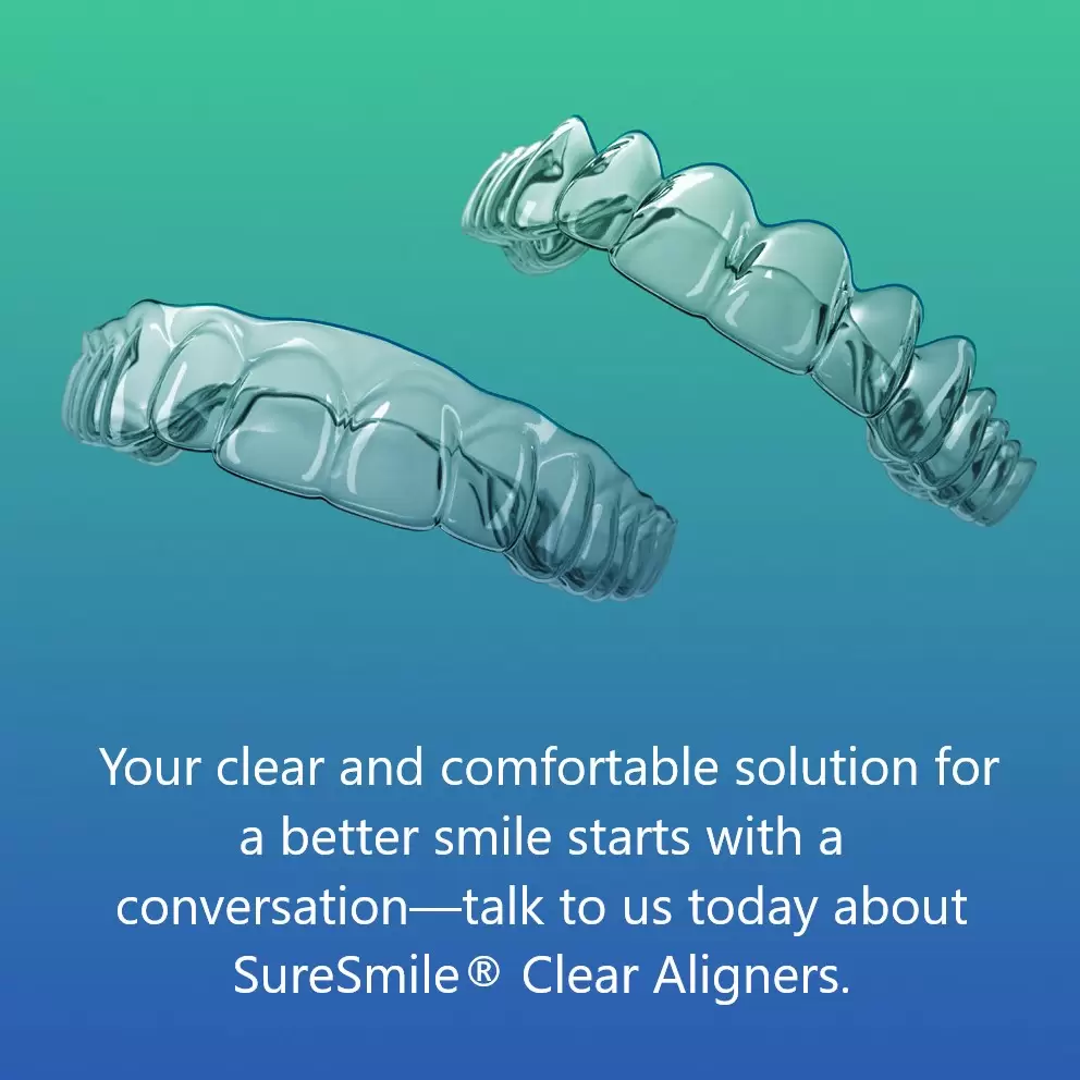 Invisalign First clear aligners let your child's smile take the spotlight!  Proprietary SmartTrack material shapes smiles more predictably…